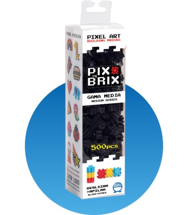 PIX BRIX 500 PIEZAS NEGRO