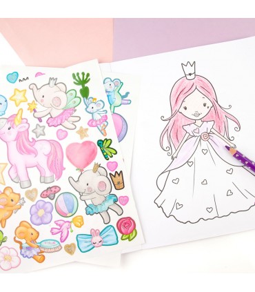 LIBRO DE COLOREAR PRINCESS MIMI
