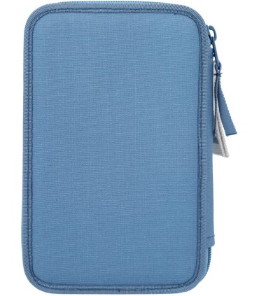 ESTUCHE DOBLE AZUL DINO WORLD