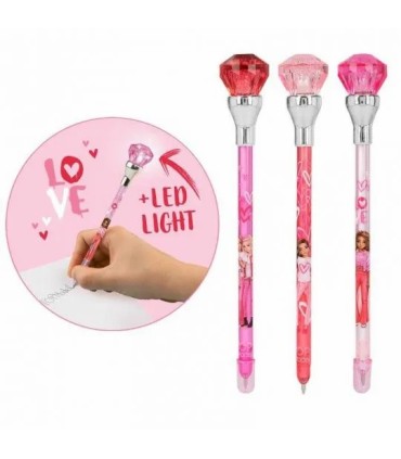 TOP MODEL BOLIGRAFO CON LUZ ONE LOVE