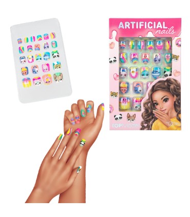 TOP MODEL UÑAS ARTIFICIALES PLANAS BEAUTY AND ME