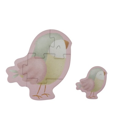 PUZLE 6 EN 1 FLORES Y MARIPOSAS