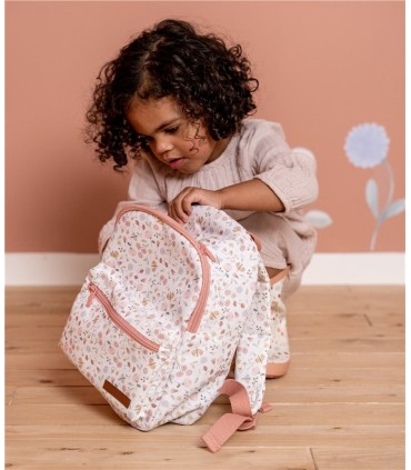 MOCHILA FLORES Y MARIPOSAS LITTLE DUTCH