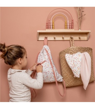 BOLSA GYM FLORES Y MARIPOSAS