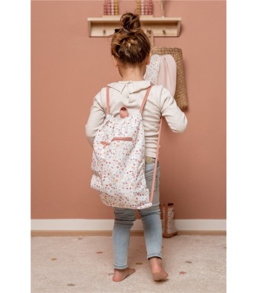 BOLSA GYM FLORES Y MARIPOSAS