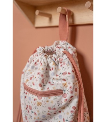 BOLSA GYM FLORES Y MARIPOSAS